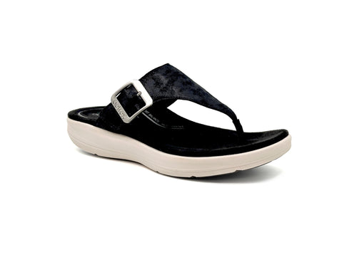 Aetrex Donna women's walking shoe in Black