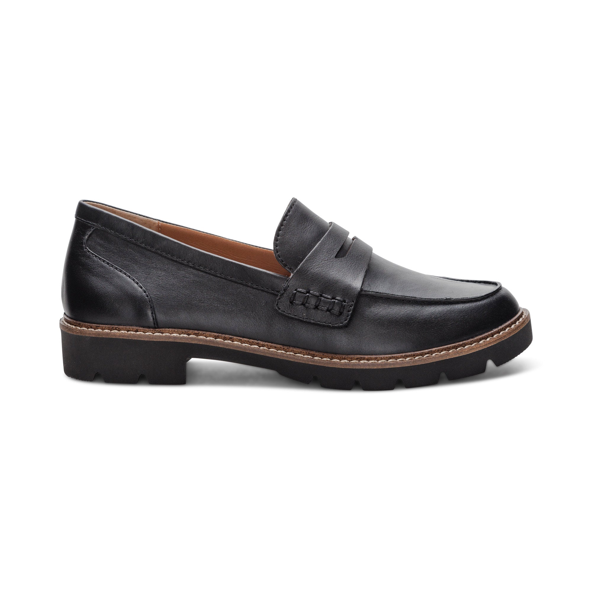 Aetrex Collette women's casual shoe in Black