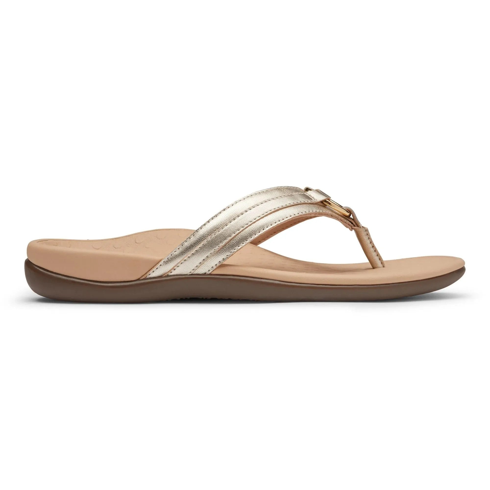 Vionic Aloe Toe Post Sandal Women's - Champagne