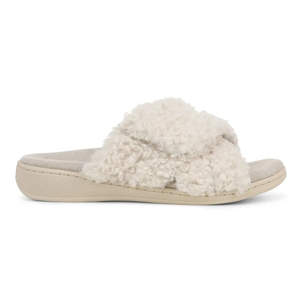 Vionic Relax II Slipper Women's - Cream Shearling