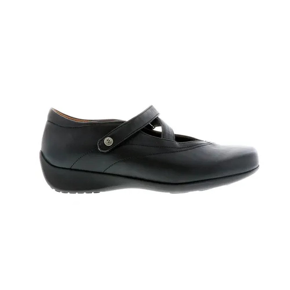 Wolky Passion Leather Women's Casual Shoe - Black