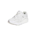 Xelero Matrix Lace Leather Men's Comfort Shoe - White/Lt Grey