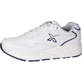 Xelero Matrix Leather Men's Comfort Shoe - White/Lt Grey