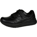 Xelero SteadfastLeather H&L Men's Therapeutic Walking Shoe - Black